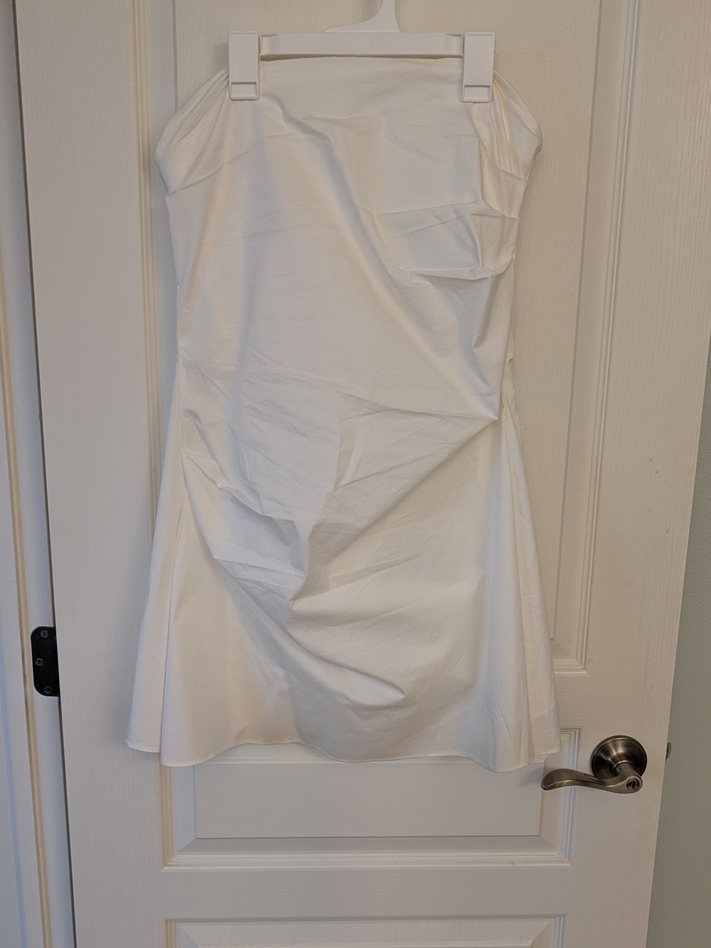 Princess Polly Strapless White A-Line Dress